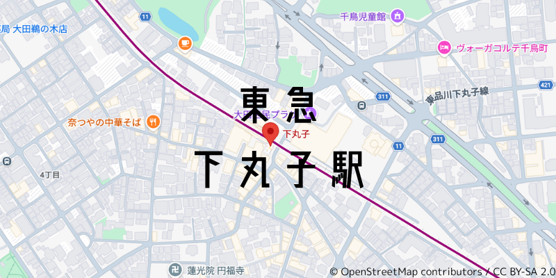 下丸子駅_w